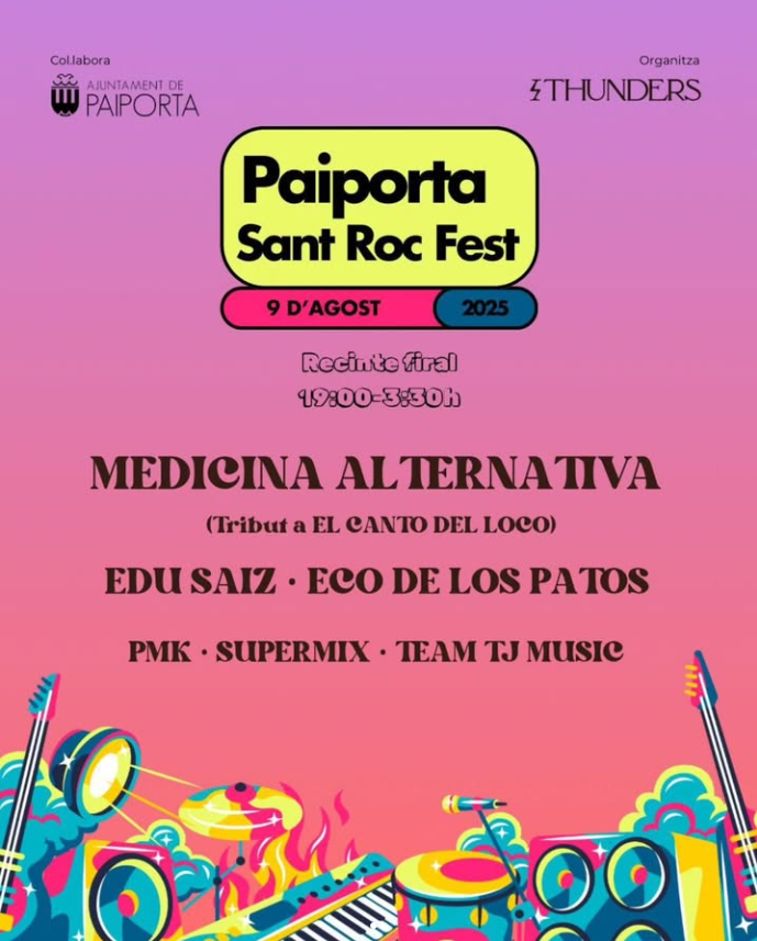 Eco de los Patos en Paiporta Roc Fest